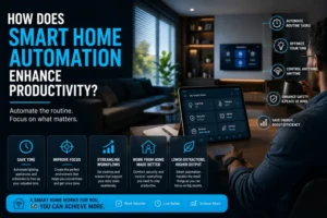 How does smart home automation enhance productivity? Automated home technology for efficient daily routines